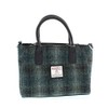 Harris Tweed Brora Tote in Moss Green