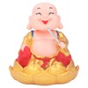 Nodding Smiling Buddha Maitreya Automatic Laughing Car Dashboard Solar Buddha