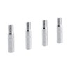 Car Valve Stem Extenders 4cm, 4 Pcs Screw-on Tire Valve