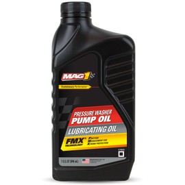 Mag 1 - (CASE of 6 Individual Quarts) PRESSURE WASHER PUMP OIL