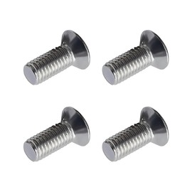 KVAEY 4 PCS Stainless Steel Brake Disc Rotor Screws, 936000-6014-0H Brake Disc Retaining Screws for Front and Rear, Rotor Screws Replacement Fits Accord Civic Odyssey CR-Z MDX