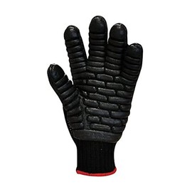 Polyco 8762 Anti Vibration Tremor Low Gloves, 1 Pair, Size Small, Black