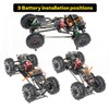 RampCrab Carbon Fiber Chassis Kit for SCX24, 7° Angled Skid,