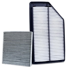 Cabin & Engine Air Filter kit for Honda Odyssey 3.5L (2011 2012 2013 2014 2015 2016 2017) Replaces 17220-RV0-A00, 80292-SDA-A01