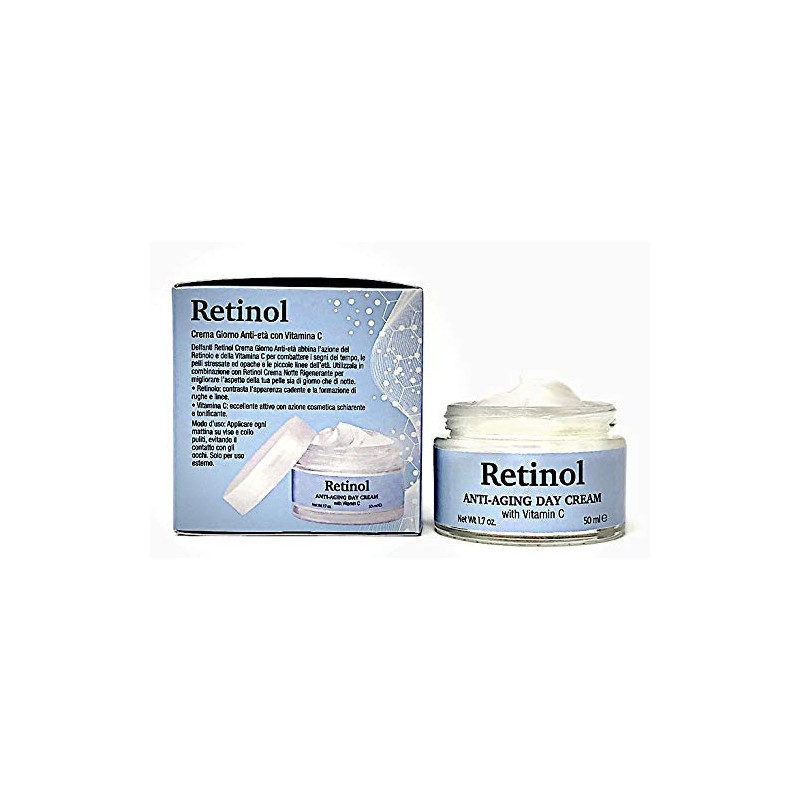 Delfanti-Milano RETINOL ANTI-AGING Day Face Cream with Vitamin C Made