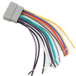 RED WOLF Aftermarket Stereo Install Wiring Harness Radio Speaker Power Plug Connector Replacement for Chrysler 2000-2006, Jeep 2001-2007, Dodge Ram 2002-2007