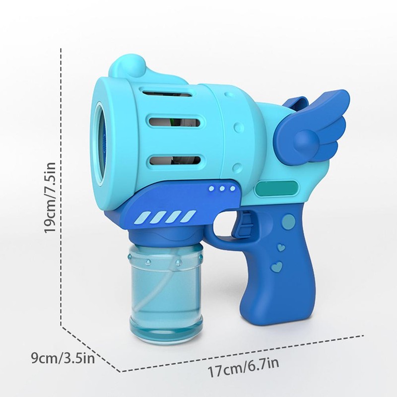 Funny Bubble Blower Machine Electric Automatic Bubble Maker with Colorful