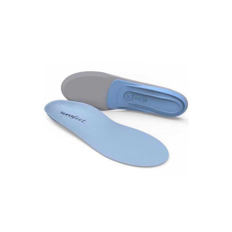 Superfeet Blue Insole, F (Men's US11.5-13), Blue, Blue