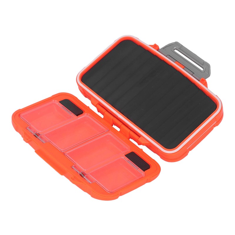 Thickened Multi Functional Fishing Tackle Box Double Opening 4 Sided