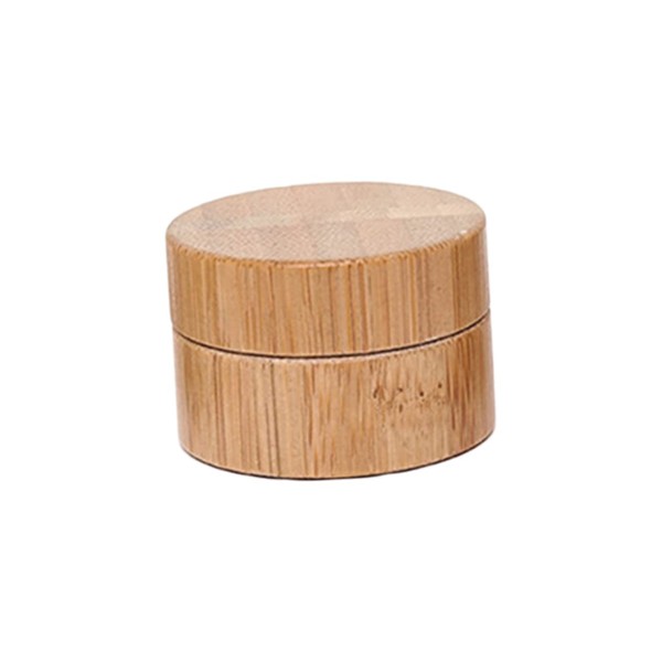 Vaguelly Bamboo Cream Travel Bottles Refillable Cosmetics Containers Safe Sealing