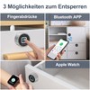 Fingerprint Lock, Eseesmart Mailbox Lock, Furniture Lock with App Fingerprint,