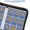 306 Pockets Trading Card Sleeves, Double-Sided 9 Pocket Binder Sheets,