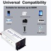 WZRELB 800W Power Inverter 12V DC to 110V 120V AC,1600W