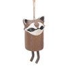 Rustic Hanging Animal Wind Chimes Resin Hand Made Natural Garden