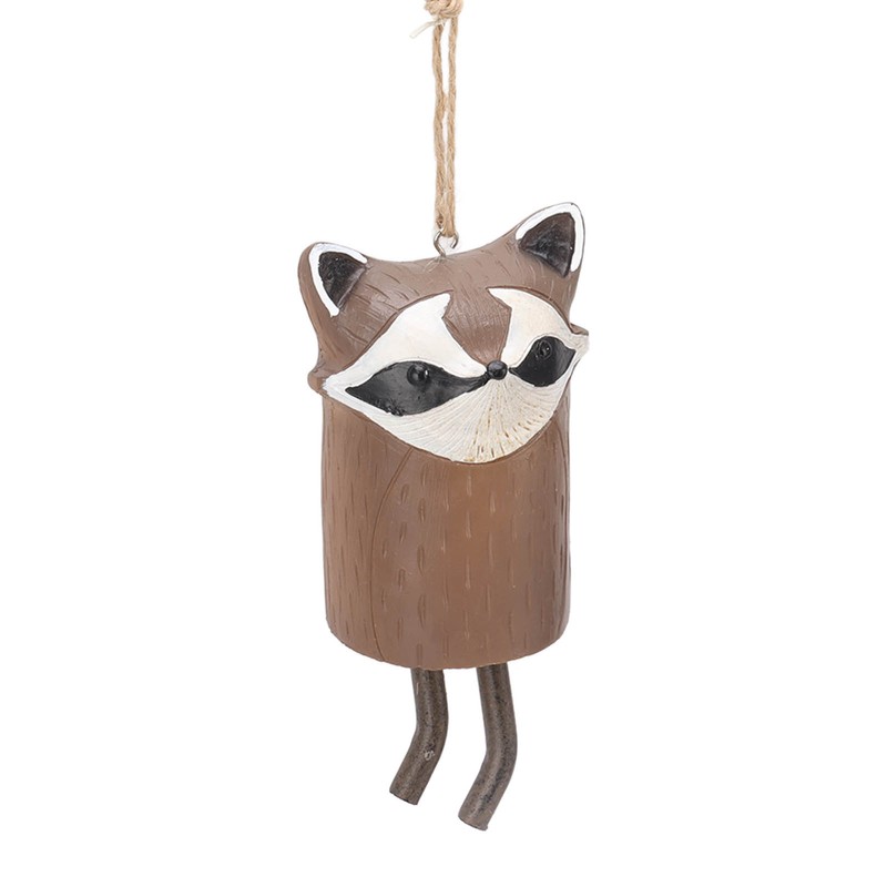 Rustic Hanging Animal Wind Chimes Resin Hand Made Natural Garden