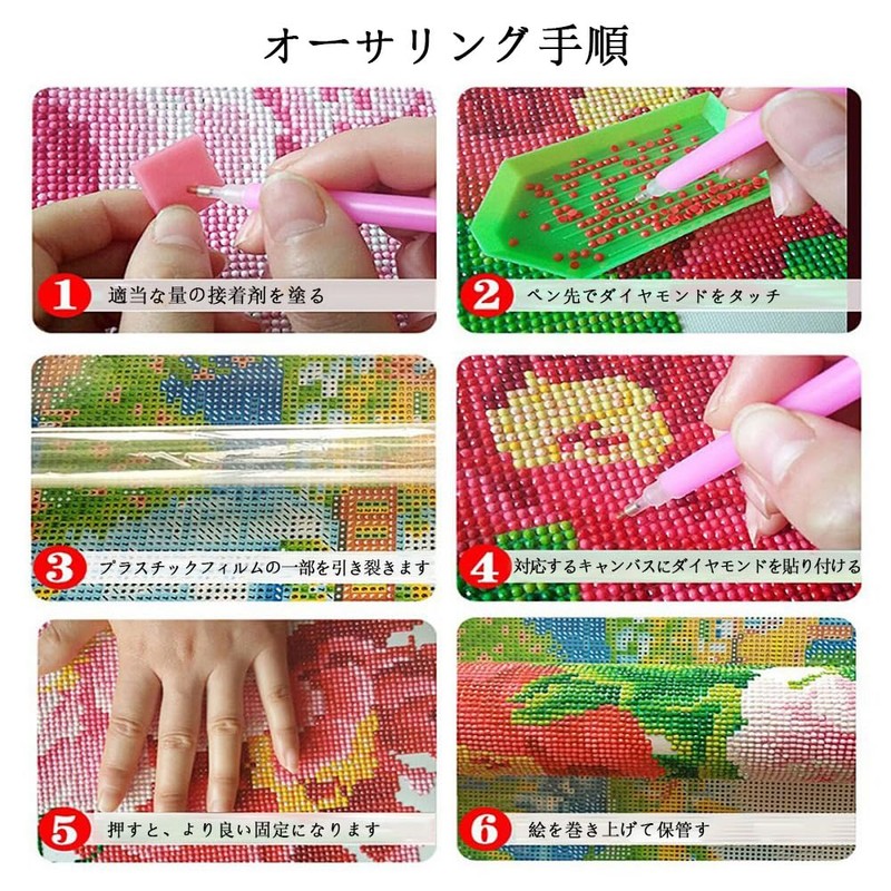 Diamond Painting Kit, Diamond Art, Fairy Tale Kit, Diamond Bead