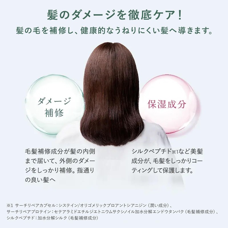 RISHIRIA Furel (リシリアフレル) Color Shampoo (Natural Black) Refill Pouch 240ml