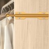 FIRJOY 12" Valet Rod for Closet Pull Out (1 Pack,