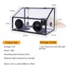 Fully Enclosed Dust Box,220V Electric Dust Hood Enclosed,Acrylic Grinding Table