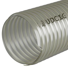 5 Inch Clear PU Polyurethane Ducting Flexible Hose 1 Metre