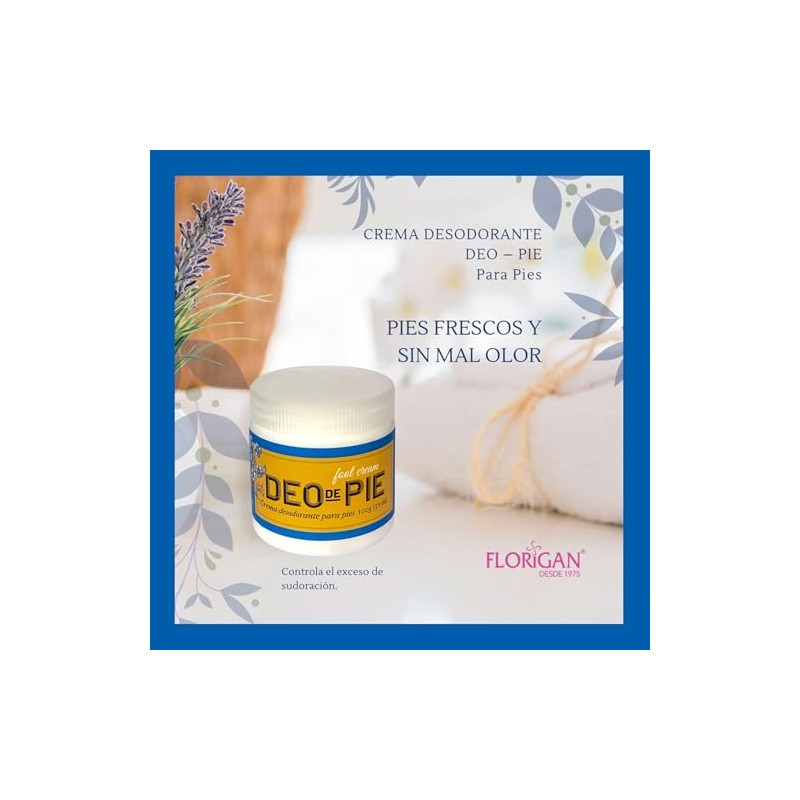 Generica Crema Desodorante para Pies Deo-Pie 100g
