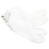TOuWA Detron Broad Tabi Socks, 4 Pieces, Kofobe, White, 8.7