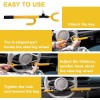 CARTMAN Vehicle Steering Wheel Lock, Car Anti-Theft Yellow
