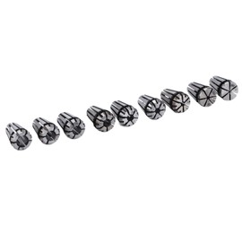 9 Piece ER8 Collet Chuck, High Precision CNC Engraving Machine, Milling Lathe, Tap Chuck