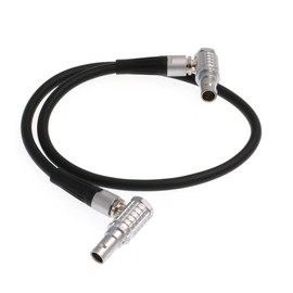 HangTon Timecode Sync Cable for Ambient Lockit NanoLockit to RED V-Raptor Komodo Komodo-X Camera Right Angle 5 pin to 9 pin 20"