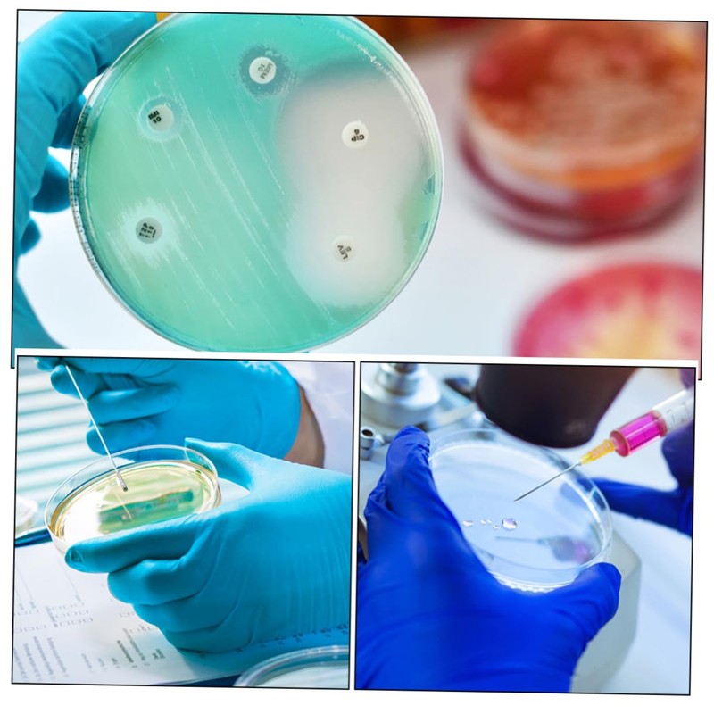 STOBOK 10 Pack Polycarbonate Autoclavable Lab Petri Dishes Culture Plates