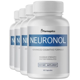 Neuronol 4 Bottles Neuronol Advanced Cognitive Formula 60 Capsules x 4
