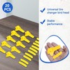 Tire Demount Head, 20pcs Tyre Tire Changer Mount Plastic Insert