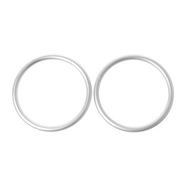 2 Stück Aluminium Baby Sling Ringe, Weiche Babytrageringe, Baby Sling Ringe, Tragetücher Ringe, Tragbar Aluminiumring für Kleinkinder, Aluminium Tragetuchringe, Für Kleinkinder