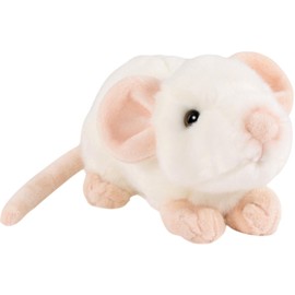 Carl Dick Mouse white 23cm, Plush Toy, Soft Toy, Stuffed Animal 3694