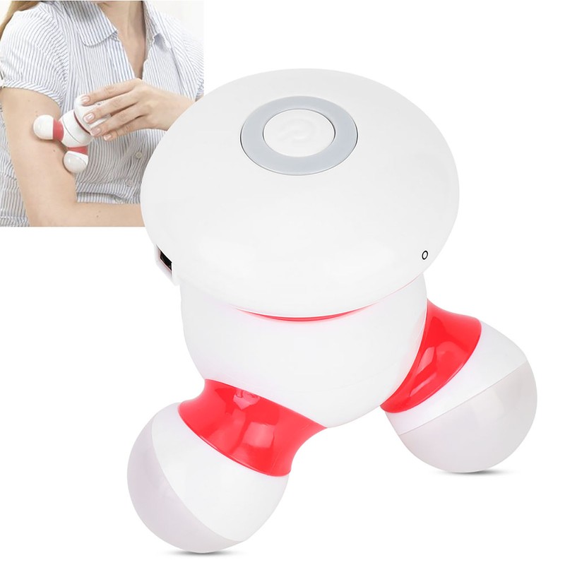 Electronic USB Handheld Mini Body Massager Gentle Vibration Massager with