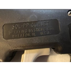 TeeJet GunJet Poly Trigger Spray Gun w/Hose+Tip 30L-PP 1/4" FPT Inlet 150 psi