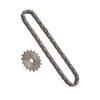 428 17T 17mm Sprocket 428 Drive Chain 60 Links Kit