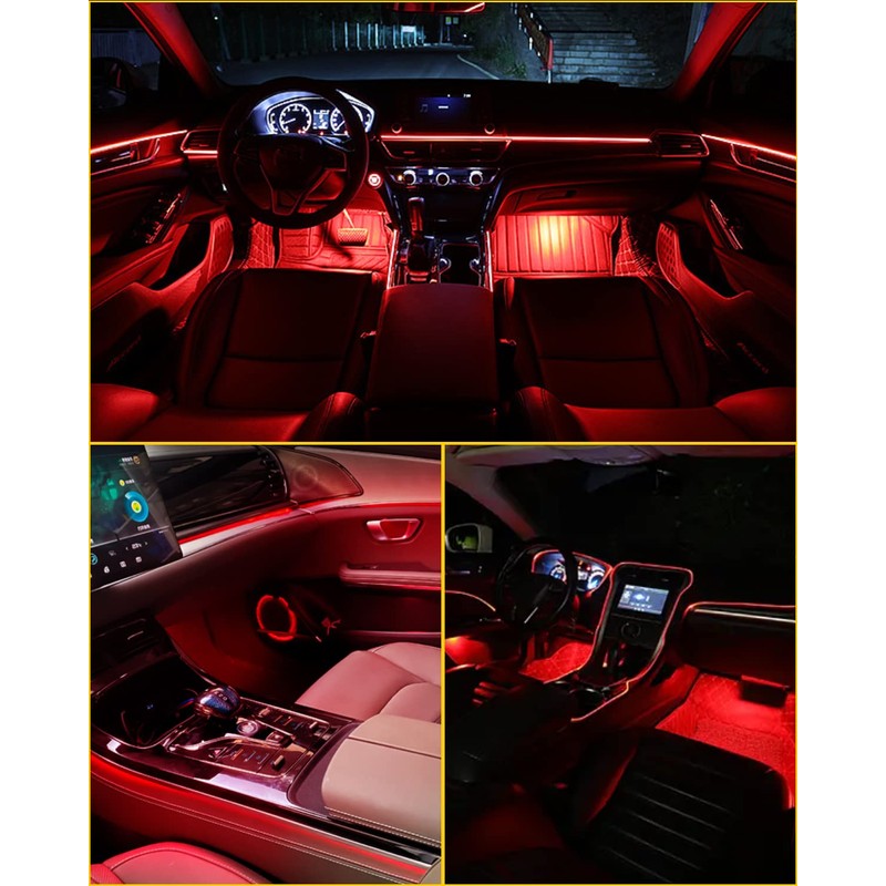 El Wires Neon Light 5m/16ft for Interior Car Decorative Atmosphere