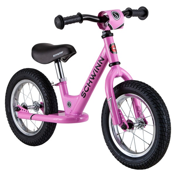 Schwinn Skip Toddler  Balance Bike, 12-Inch Wheels, Beginner Rider Training, Multiple Colors