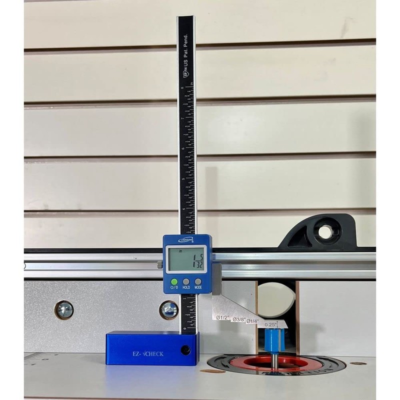 iGaging Digital 8" Height Gauge EZ-Check for Woodwork Router and
