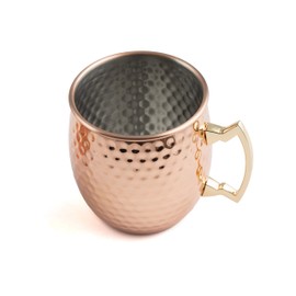 Cambridge Silversmiths Hammered Copper Moscow Mule, Set of 4, 20 Ounce