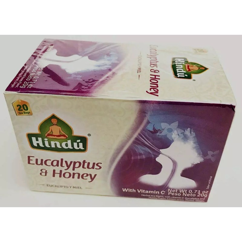 Hindu 3 x 20 tea bag Eucalyptus & Honey Tea