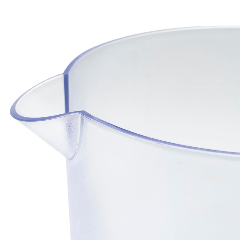 G.E.T. Heavy-Duty 1 Gallon Plastic Pitcher with Lid, Clear, BPA