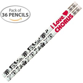 I Love Chorus - 36 Qty Package - Chorus Pencils - Express Pencils™