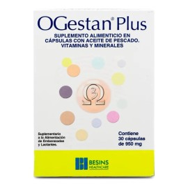 Ogestan Plus Suplemento 950 Mg Caja C/30 Capsulas Sin Sabor