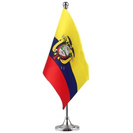 GentleGirl.USA GentleGirl. USA Ecuador Flag Ecuadorian Flag Table FlagDesk FlagOffice FlagInternational World Country Flags BannersFestival Events CelebrationOffice DecorationDeskHome Decoration