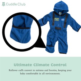 Fleece Baby Bunting Bodysuit – Infant One Piece Kids Hooded Romper Outerwear Toddler Jacket