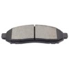 ECCPP D1094-8200 4pcs Front Semi Metallic Disc Brake Pad Set
