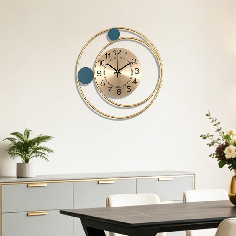 Large Wall Clock for Living Room Decor, 16.5 * 16.5