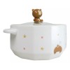 Ceramic Whimsical Honey Bees Bear 30oz Noodle Dessert Food Bowl